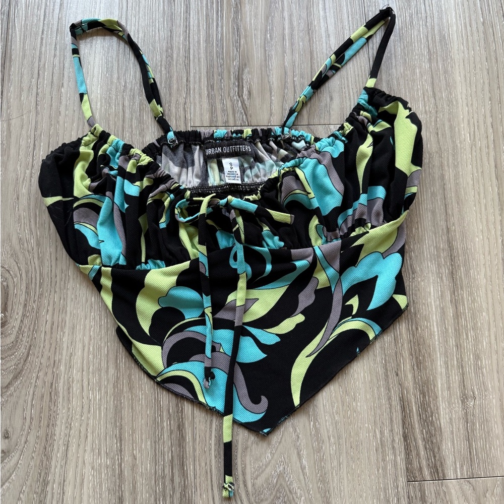 Urban Outfitters Floral Crop Top